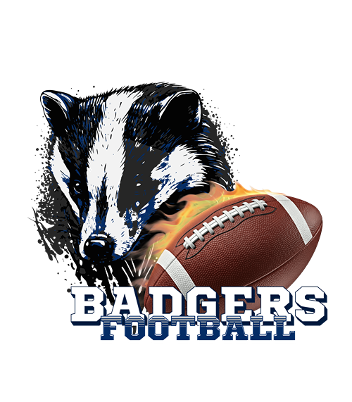 Badger Football on Fire