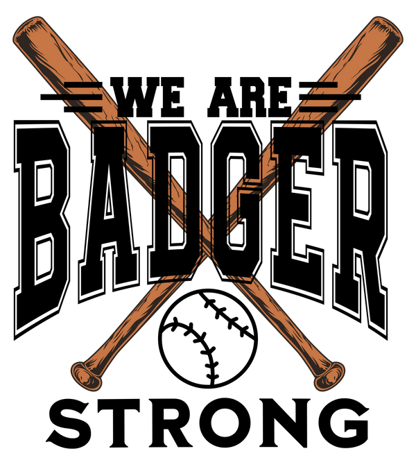 Baseball #3 - Badger Strong