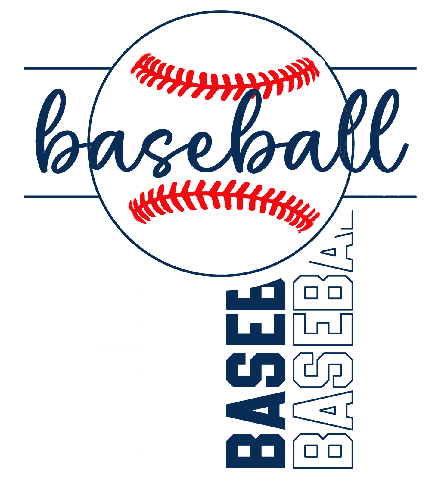 Baseball #2 - Baseball Shirt (Navy)